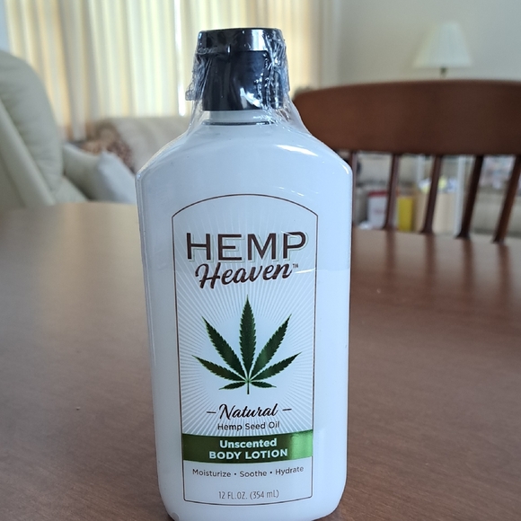 Hemp Heaven Unscented Body Lotion - Picture 1 of 3